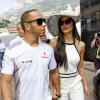 Lewis Hamilton et Nicole Scherzinger au Grand Prix de Monaco le 27 mai 2012