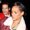 Rihanna, de retour à son hôtel. New York, le 8 novembre 2012.