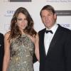 Elizabeth Hurley et son fiancé Shane Warne au Grey Goose Winter Ball organisé en faveur de la Elton John Aids Foundation, à Londres, le 10 novembre 2012.