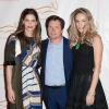 Amanda Peet, Michael J. Fox et Tracy Pollan à la soirée de charité A Funny Thing Happened On The Way To Cure Parkinson au Waldorf Astoria de New York, le 10 novembre 2012.