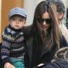 Miranda Kerr se promène à New York avec son adorable fils Flynn le 14 novembre 2012