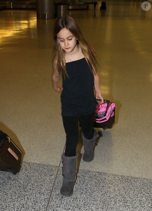 Coco Arquette à l'aéroport de Miami, le 17 novembre 2012.