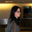 Courteney Cox et sa fille Coco Arquette à l'aéroport de Miami, le 17 novembre 2012.