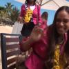Miss Tahiti lors du séjour des 33 candidates à Miss Frane 13 à l'île Maurice en novembre 2012
