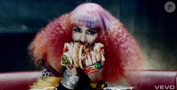 The Rolling Stones : image du clip de Doom and Gloom, réalisé par Jonas Akerlund, avec Noomi Rapace. Extrait de l'album GRRR! (novembre 2012).