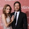 Angelina Jolie et Brad Pitt le 7 janvier 2012