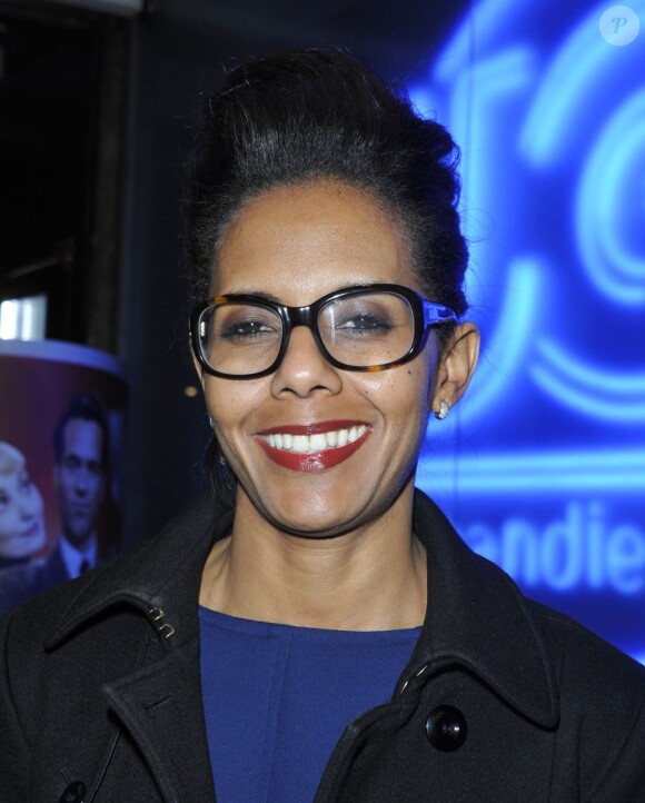 Audrey Pulvar lors de l'avant-première du film Populaire à Paris le 19 Novembre 2012