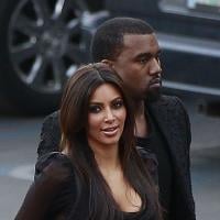 Kim Kardashian et Kanye West, stylés et en famille à l'émission The X Factor