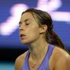 Marion Bartoli lors de sa défaite en demi-finale de l'Open de Chine face à Victoria Azarenka à Pékin le 6 octobre 2012
