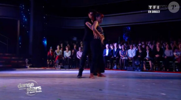 Amel Bent et Christophe dans Danse avec les stars 3 le samedi 24 novembre 2012 sur TF1