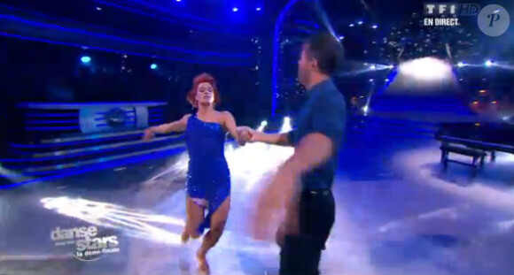 Taïg Khris et Denitsa dans Danse avec les stars 3 le samedi 24 novembre 2012 sur TF1
