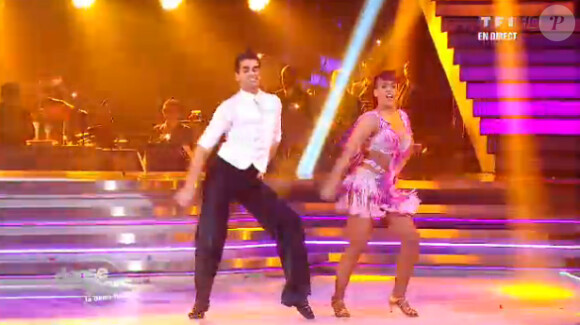 Amel Bent et Christophe dans Danse avec les stars 3 le samedi 24 novembre 2012 sur TF1