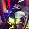 Chris Brown a posté sur Instagram une photo de lui de dos, portant une veste à l'effigie de Bart Simpson.