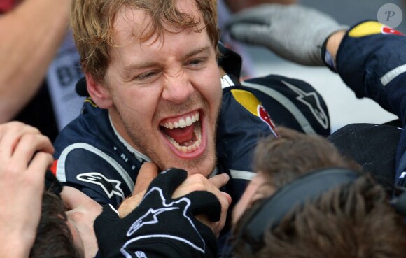 Sebastian Vettel a été sacré champion du monde pour la troisième fois de suite le dimanche 25 novembre 2012 lors du Grand Prix du Brésil à Interlagos  à Sao Paulo