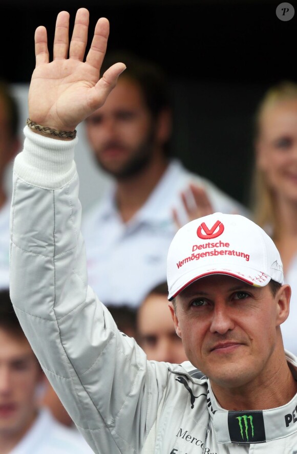Michael Schumacher a fait ses adieux au monde de la Formule 1 le 25 novembre 2012 lors du Grand Prix du Brésil à Interlagos à Sao Paulo