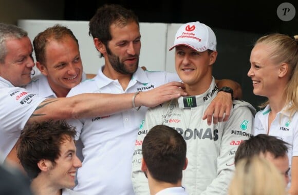 Michael Schumacher a fait ses adieux au monde de la Formule 1 le 25 novembre 2012 lors du Grand Prix du Brésil à Interlagos à Sao Paulo