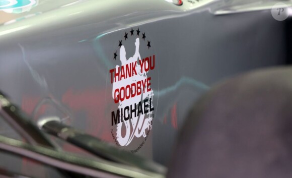 Michael Schumacher a fait ses adieux au monde de la Formule 1 le 25 novembre 2012 lors du Grand Prix du Brésil à Interlagos à Sao Paulo