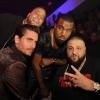 Exclusif - Scott Disick, David Grutman, Kanye West et DJ Khaled font la fête au LIV. Miami Beach, le 25 novembre 2012.