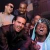 Exclusif - Scott Disick, le rappeur French Montana, Kanye West et Lil Wayne assistent à l'anniversaire de DJ Khaled au LIV. Miami Beach, le 25 novembre 2012.