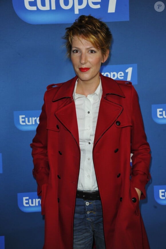 Natacha Polony à la conférence de rentrée d'Europe 1 à Paris le 3 septembre 2012.