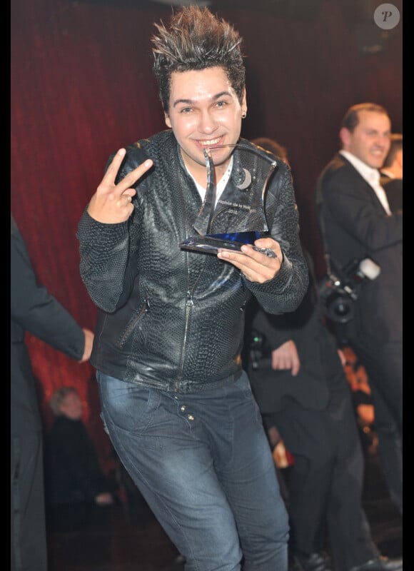 Alex ferrari lors de la 18ème édition des Trophées de la Nuit au Lido à Paris le 26 Novembre 2012.
