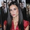  L'actrice Demi Moore arrivant à la première new-yorkaise de "Margin Call" au Sunshine Theatre, le 17 octobre 2011.