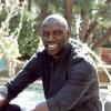 Omar Sy lors d'un photocall à Los Angeles le 2 octobre 2012