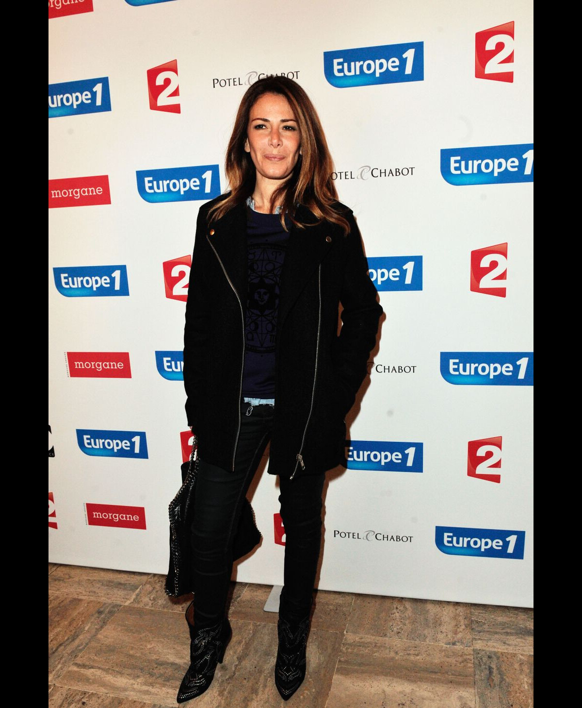 Photo : Elsa Fayer lors de la projection au théâtre Antoine du ...