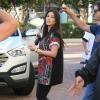 Kim Kardashian retrouve Miami et son style pointu le 3 décembre 2012