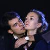 Sergio Alvarez Moya et Marta Ortega, enceinte de six mois, au Gucci Paris Masters à Villepinte, le 1er décembre 2012.