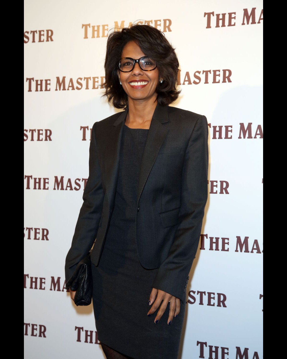 Photo Audrey Pulvar, célibataire tout sourire pour la première du