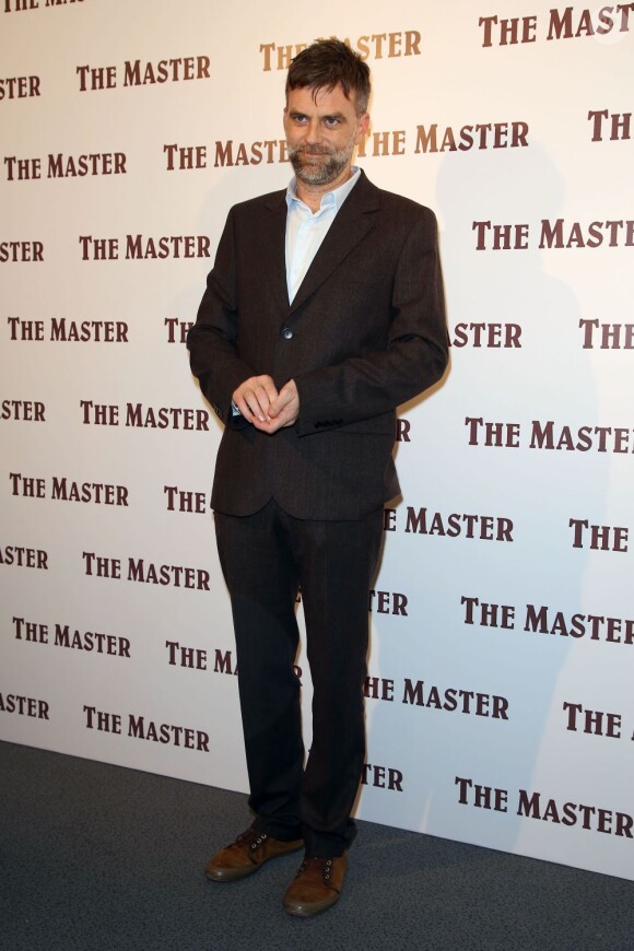 Paul Thomas Anderson, réalisateur du film The Master présent à la première à l'Arlequin (Paris), le 4 décembre 2012.