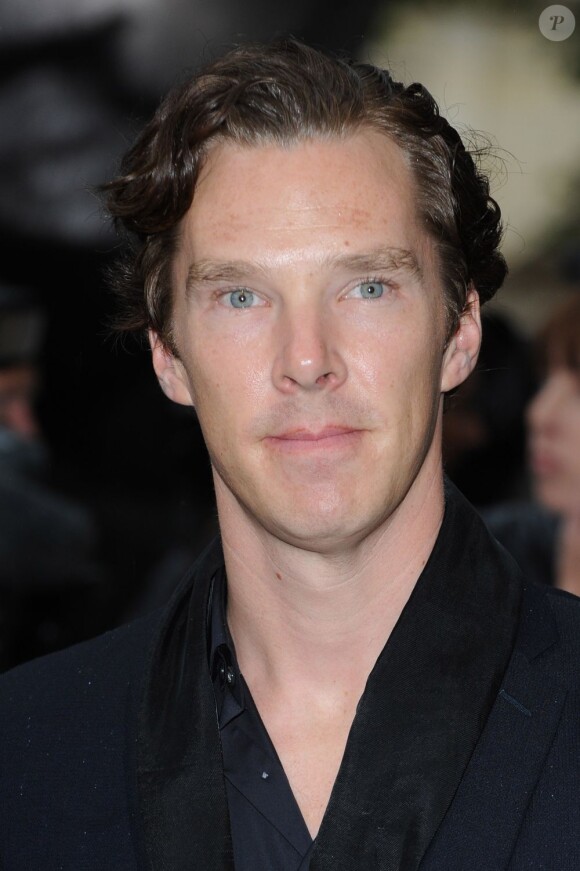 Benedict Cumberbatch pour la première européenne de The Dark Knight Rises, à Londres.