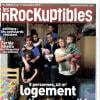 Couverture du magazine Les Inrockuptibles en kiosques le 5 décembre 2012.