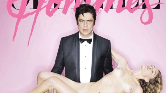 Benicio Del Toro : Pourquoi porte-t-il une femme nue dans ses bras ?