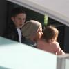 La famille Beckham est de retour à Londres. Le 10 décembre 2012