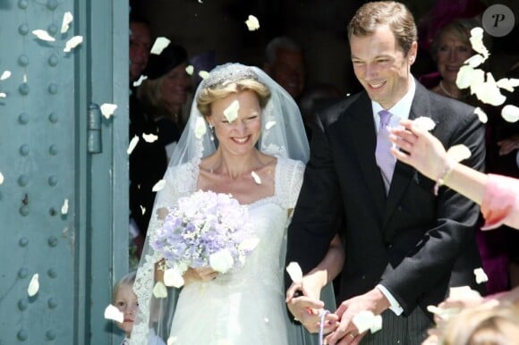 Mariage de la princesse Maria Carolina de Bourbon Parme et d'Albert Brenninkmeijer à Florence le 16 juin 2012. 