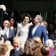 Mariage de Farida Khelfa et Henri Seydoux. Le 1er septembre 2012 à Paris.