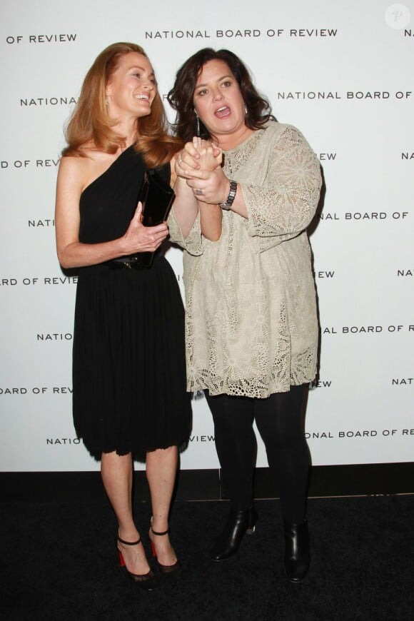 Rosie O'Donnell et Michelle Rounds à New York le 10 janvier 2012.