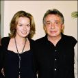 Michel Sardou et sa fille Cynthia en 2001