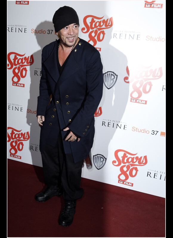 Pascal Obispo lors de  l'avant-première du film Stars 80 au Grand Rex à Paris le 19 octobre 2012.