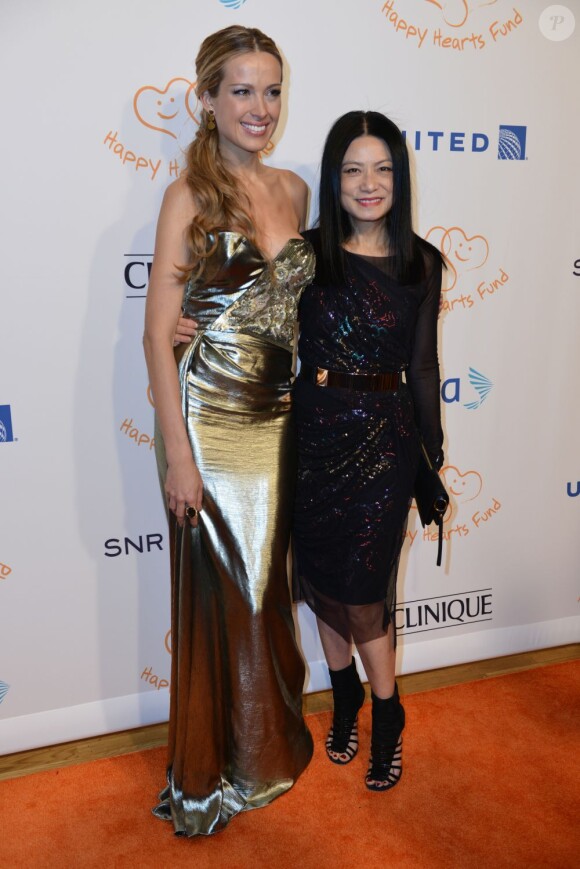 Petra Nemcova lors de la soirée Happy Hearts Fund - Lands of Dream : Mexico, le gala annuel de l'organisme Happy hearts Fund fondé par Petra Nemcova le 11 décembre 2012 à New York au Metropolitan Pavilion