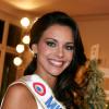 Marine Lorphelin, Miss France 2013 lors de la 17e édition des sapins de Noël des créateurs à l'hôtel Salomon de Rothschild à Paris le 10 decembre 2012.