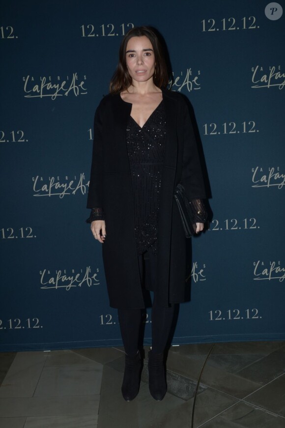 Elodie Bouchez lors de la soirée des 100 ans de la coupole des Galeries Lafayette le 12 décembre 2012