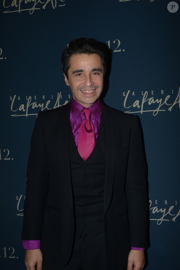 Ariel Wizman lors de la soirée des 100 ans de la coupole des Galeries Lafayette le 12 décembre 2012