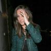 Pippa Middleton agressée par les flashs en arrivant au Brompton Club dans Chelsea à Londres pour l'after party Vicomte A, le 13 décembre 2012