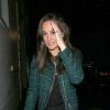 Pippa Middleton arrivant au Brompton Club dans Chelsea à Londres pour l'after party Vicomte A, le 13 décembre 2012