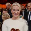 La princesse Mette-Marit de Norvège lors du gala de charité 'Du coeur pour les enfants', organisé à Berlin et diffusé par la chaîne ZDF, le 15 décembre 2012.