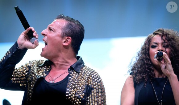 Jean-Roch à Charleroi le 15 décembre 2012 lors de l'élection Top Model Belgium 2012 au Spiroudome