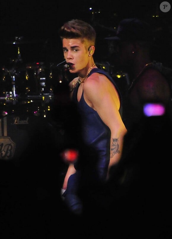 Justin Bieber à Rosemont, le 15 décembre 2012.